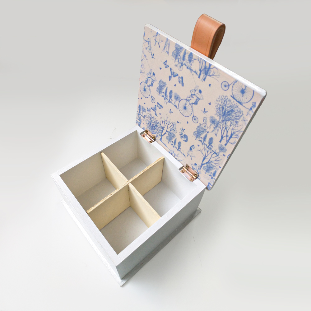 Caja de Té El Paseo (Tapa texturada) - Image 3